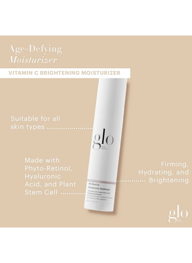 Glo Skin Beauty - Harevive Hyaluronic Hydrator Hyaluronic Acid + Plant Stem Cell Facial Hydrating Moisturizer 1.7 Ounces - Image 1