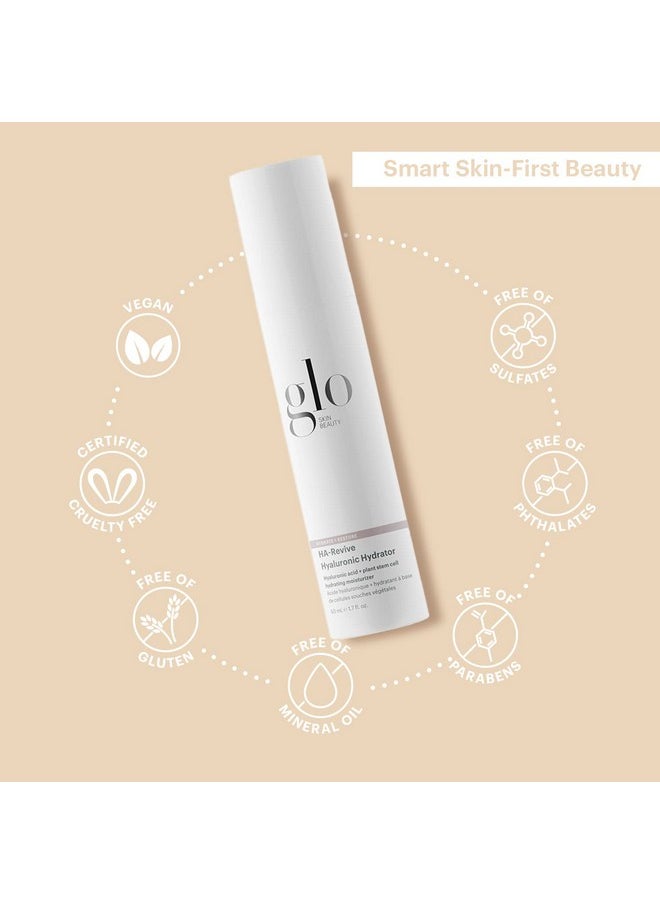 Glo Skin Beauty - Harevive Hyaluronic Hydrator Hyaluronic Acid + Plant Stem Cell Facial Hydrating Moisturizer 1.7 Ounces - Image 1
