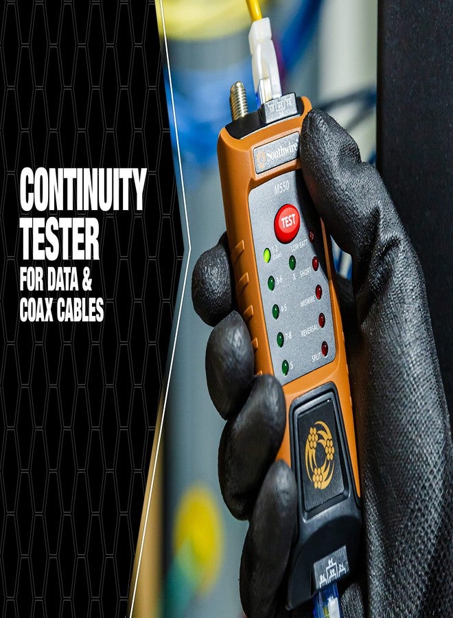 Southwire TESTER, M550 CONTINUITY FOR DATA, COAX - Image 2