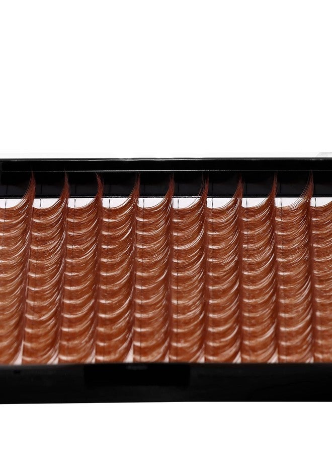 Vayator Color Lash Cluster Light Brown Dark Brown Black Brown Various Colored False Eyelashes Clusters Professional Makeup Lash Cluster Grafted Eyelash Extension（Light Brown-10-12-14-16mm Mixed） - Image 5