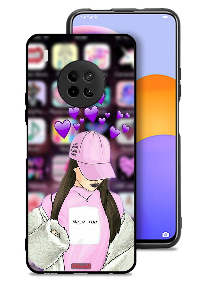 Tolwak - Huawei Y9a Protective Case Cover Anti Social Club - Image 1