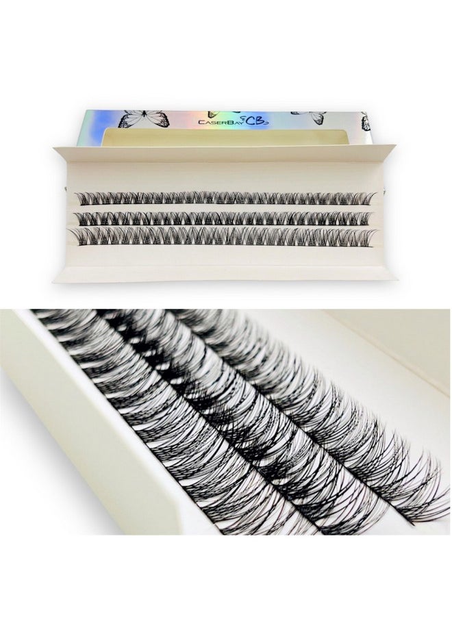 CaserBay - Cb 2Trays Of Clusters Lash Ribbons Dcurl Eyelash Clusters Thin Band Wispy Lashes Extremely Comfortable Lash Natural Look Reusable Diy Extensions 111315Mm Mix Trays Stylea - Image 1