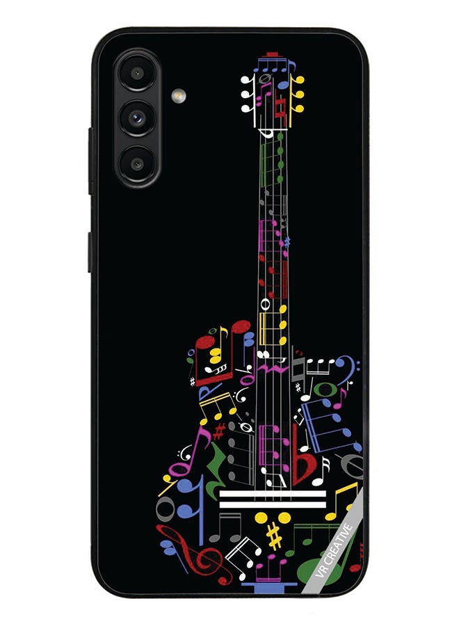 VR CREATIVE Protective Case Cover For Samsung Galaxy A13 5G Guitar Design Multicolour - Image 1