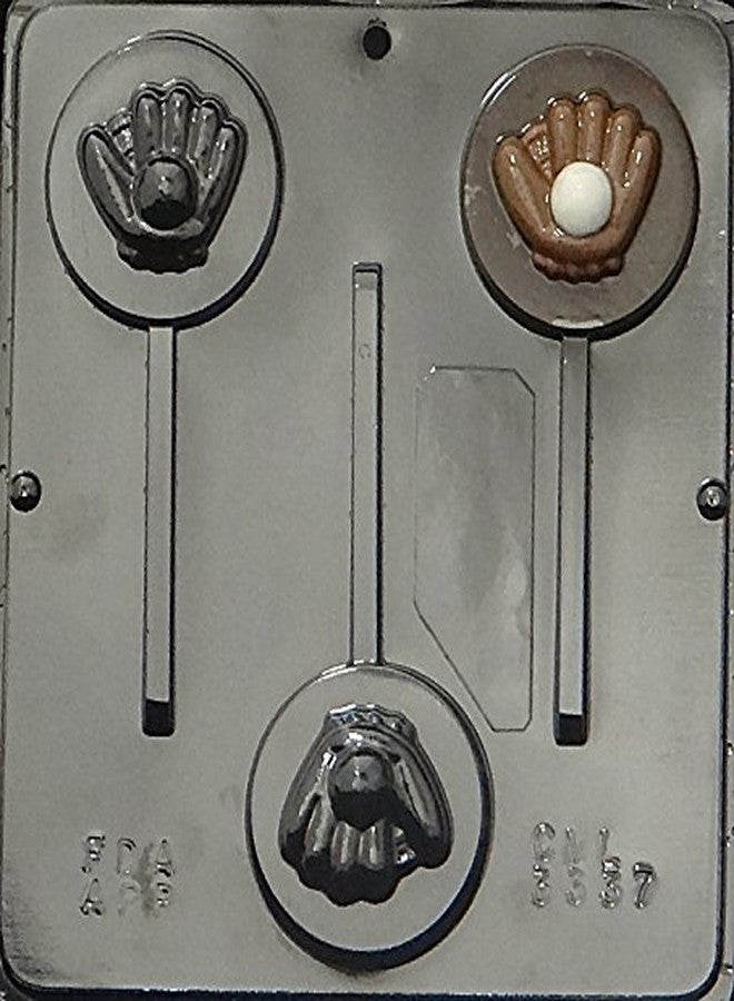 Lollipops Baseball and Glove Lollipop Chocolate Candy Mold 3337 - Image 4