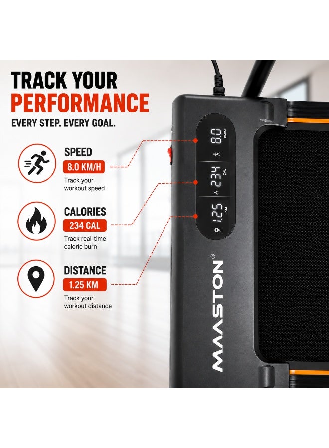MASTON MST-T100A 2.5HP Walking Pad Under Desk Treadmill For Home Use - Image 3