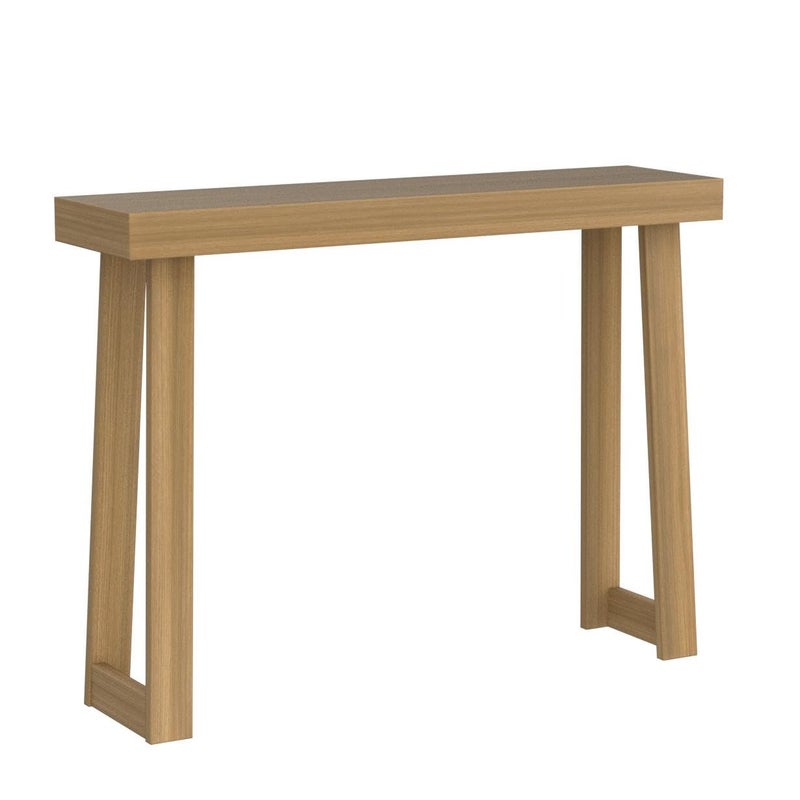 Plank+Beam Solid Wood Console Table, 46 Inch, Sofa Table, Narrow Entryway Table for Hallway, Behind The Couch, Living Room, Foyer, Easy Assembly, Pecan - Image 4