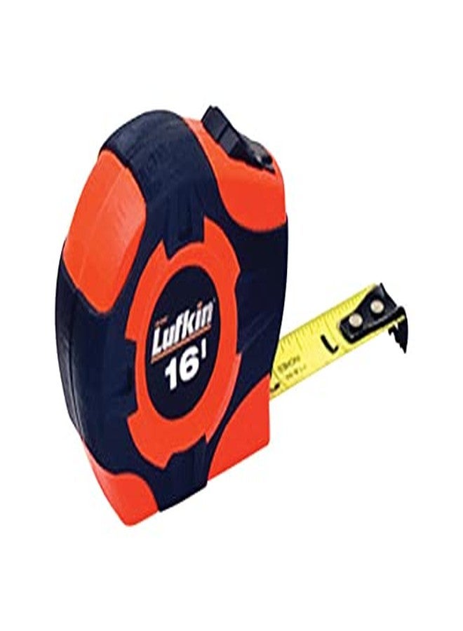 Lufkin HV1316 3/4-Inch x 16 Hi-Viz½ Orange Power Return Tape Measure - Image 2