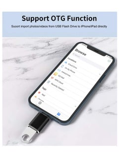ProOne ProOne  Apple Lightning to USB Camera Adapter, USB 2.0 OTG Cable for iPhone/iPad to Connect Card Reader, USB Flash Drive, U Disk, Keyboard, Mouse, Hubs, MIDI, Plug & Play  - Image 5