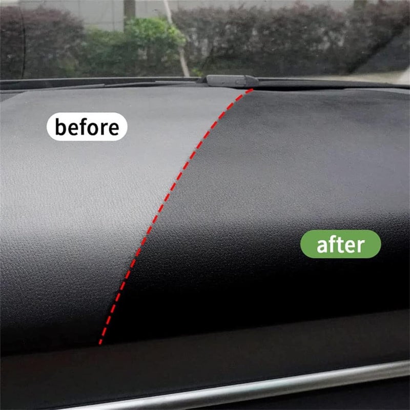 comfrt Shinex Leather Plastic Restorer, Plastic Leather Restorer, Plastics Cleaner Restorer, Plastic Parts Refurbish Agent Car Exterior Restorer, Car Plastic Renovator Liquid Restorer Spray (1pcs) - Image 3