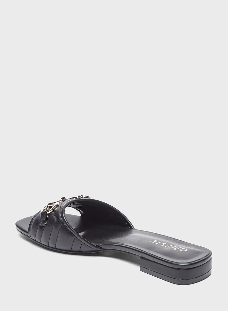 Celeste Single Strap Flat Sandals