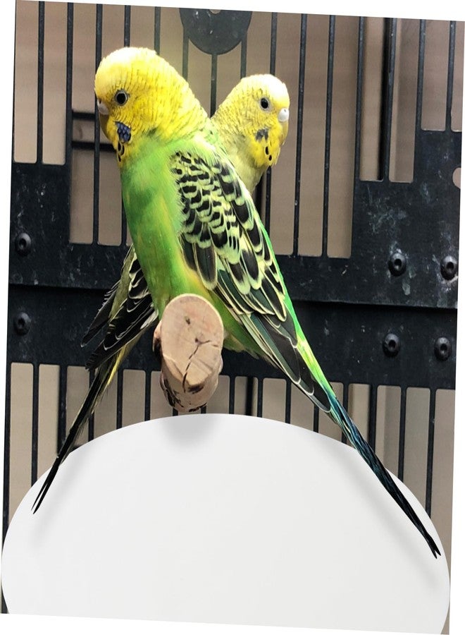 BESPORTBLE 100pcs Bird Cage Liners Disposable Parrot Paper Cushion Mats Absorbent Safe and Breathable Bottom Pads for Bird Cage Cleaning and Maintenance - Image 3