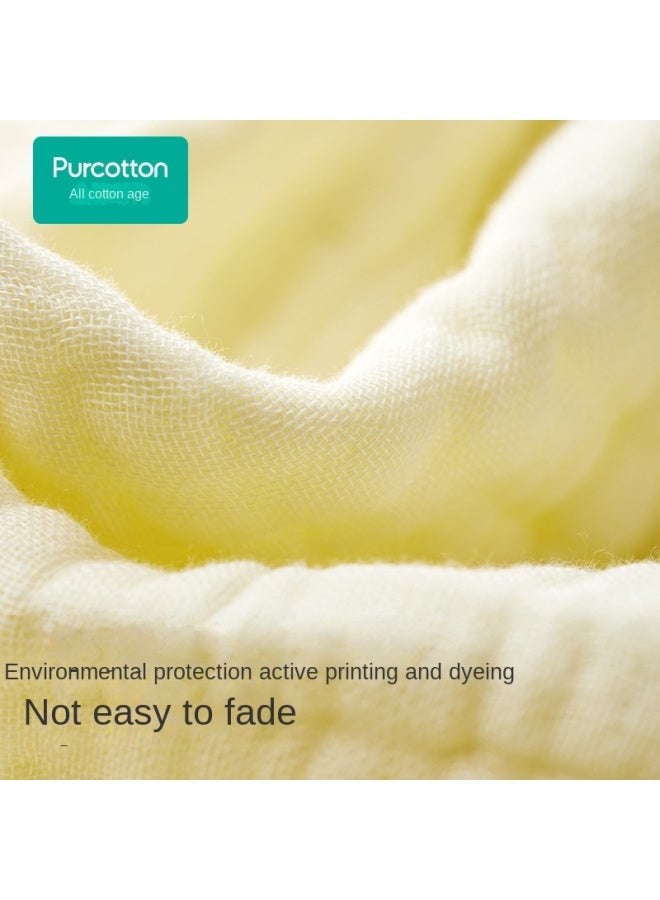 purcotton Recommended By Guo Jingjing】100% Baby Wash Gauze Towel, Infant Bath Swaddle Blanket - Image 5