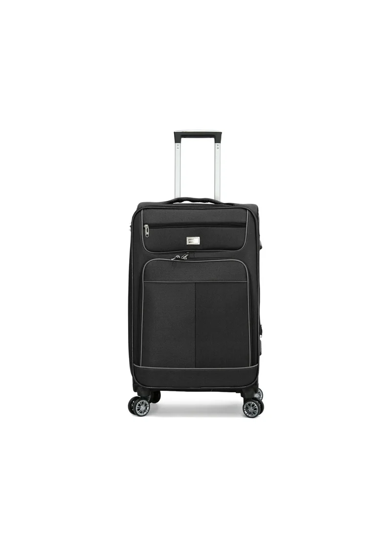 جيوردانو Giordano Softside Luggage Trolley Bag 3 Pieces set (28x24x20 inch)