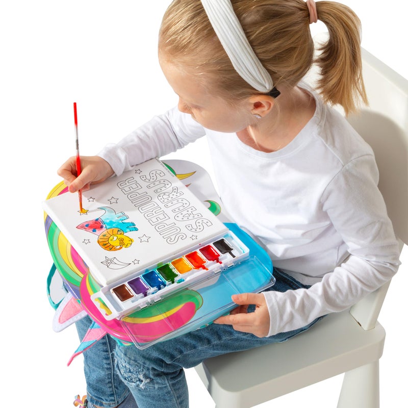 LAPGEAR Lap Pets Lap Desk for Lil’ Kids - Unicorn - Fits up to 11.6 Inch Laptops - Style No. 46747 - Image 5