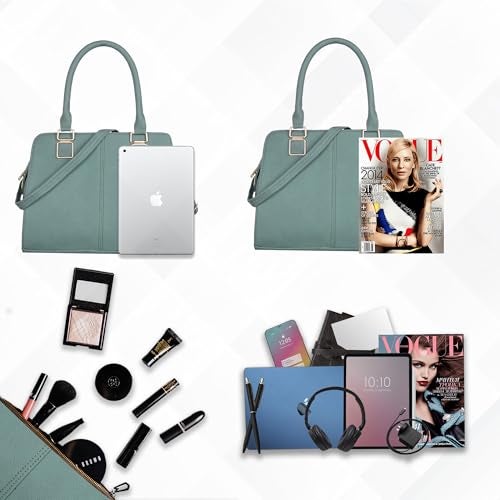 Keywest Women's Arlington Satchel Tote Handbag for Women | Ladies purse | Stylish Shoulder Bag | Gift For Woman | Grey - Image 4