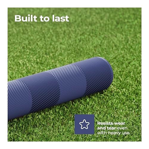 Lifelong Bat Grip - Chevron Shape (Blue) | Ergonomic Design | Easy Wrap | Soft Rubber Grip for Better Cricket Swing | Durable, Bat Grip for All Cricket Players - Image 2