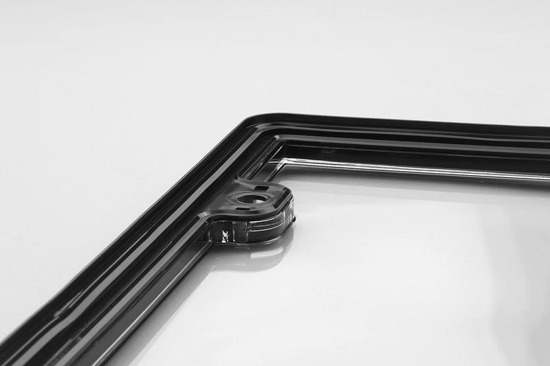 WeatherTech ClearCover License Plate Cover - Black - Image 5