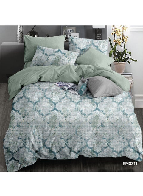 4 Pieces compressed summer quilt set Single Size 220x160cm pure cotton filled polyester fabric soft comforter Bedding Set for All Season