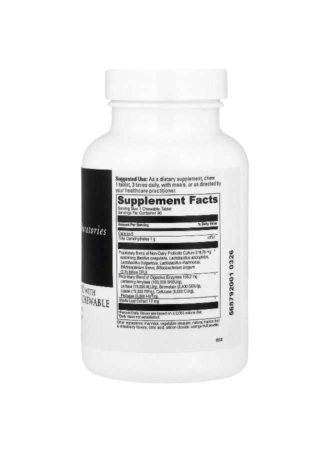 DaVinci Laboratories DaVinci Laboratories, Mega Probiotic ND with Digestive Enzymes Chewable , 90 Chewable Tablets  - Image 2