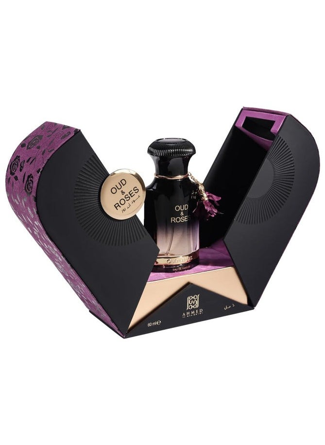 Ahmed Al Maghribi Ahmed al Maghribi Oud & Roses For Unisex EDP 60ML  - Image 3