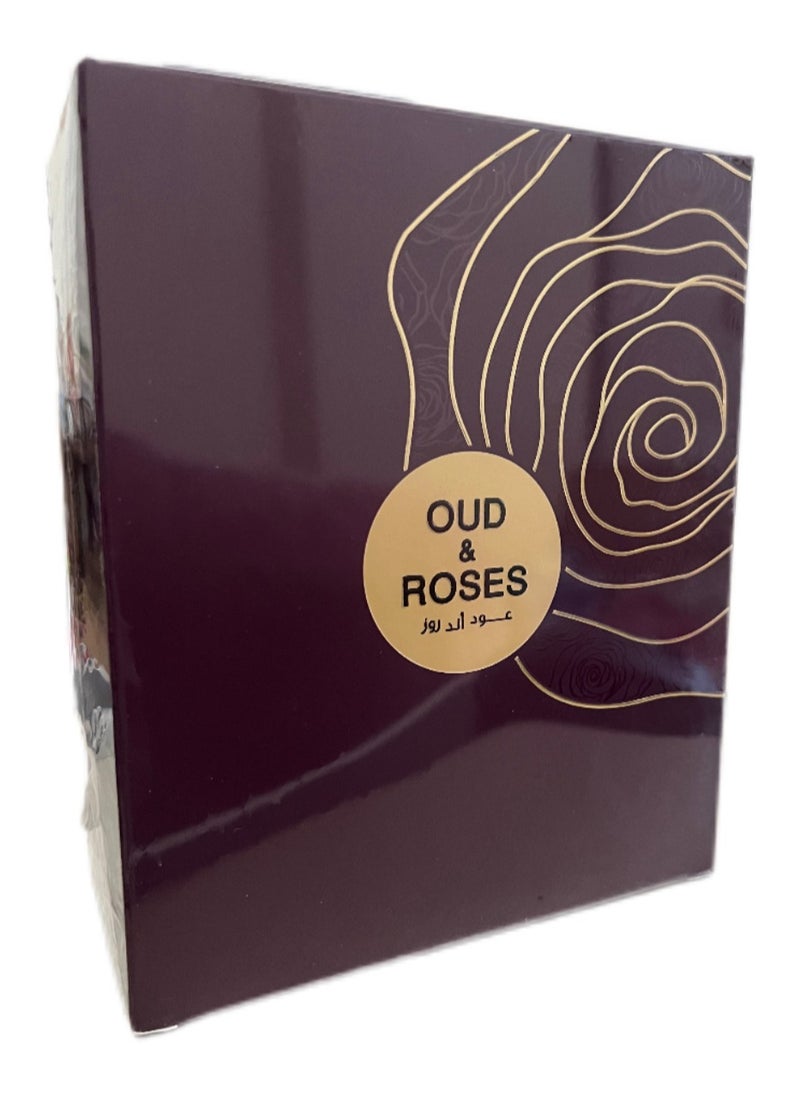 Ahmed Al Maghribi Ahmed al Maghribi Oud & Roses For Unisex EDP 60ML  - Image 2