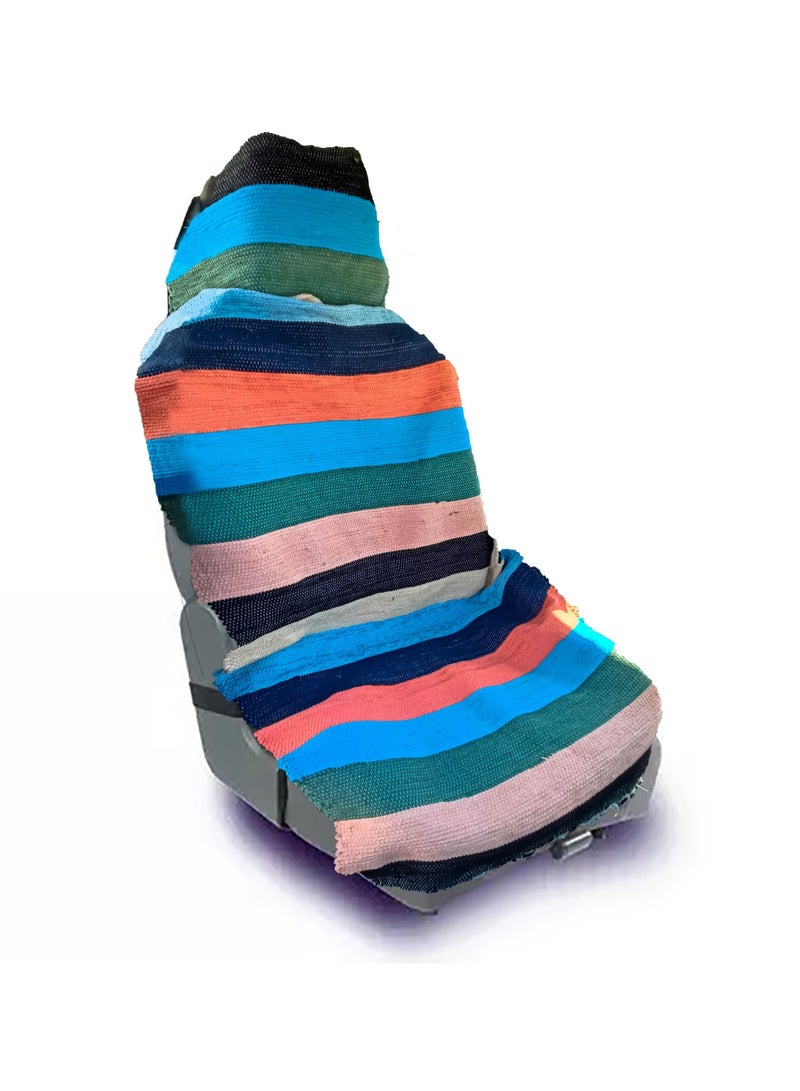 Egypt Antiques Two-piece set (mix colors) car seat history 70 cm length 150 cm cotton 100% natural - Image 1