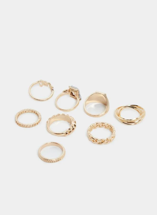 Styli Styli Set of 8 - Embellished Rings