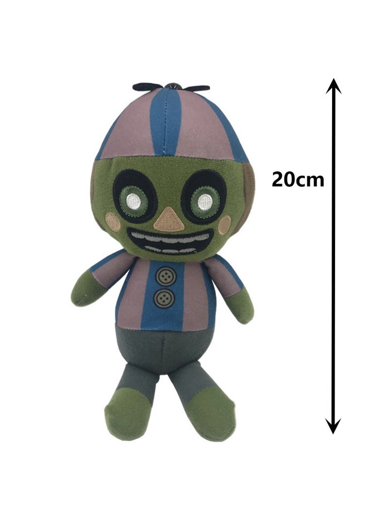Five Nights at Freddy's Plush Toy Birthday Gift Collectible Figure - 20cm Green Clown - Image 2