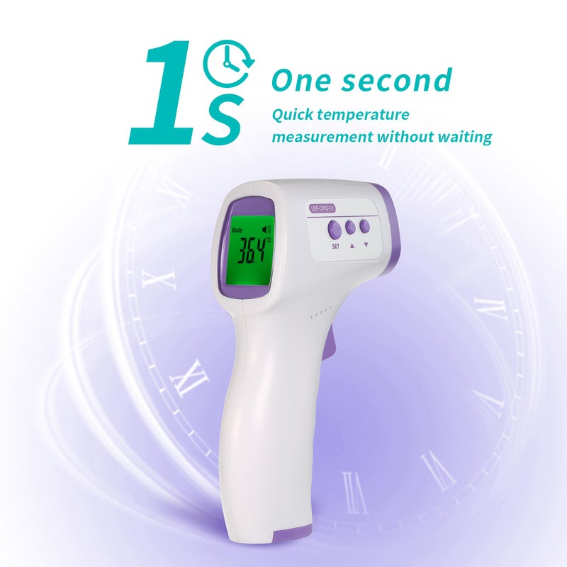 Non-contact Digital Infrared Forehead Thermometer Temperature Measurement for Kids Children and Adults - Image 3