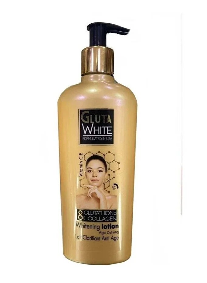 Gluta White Glutathione & Collagen Whitening Body Lotion 500ml - Image 1