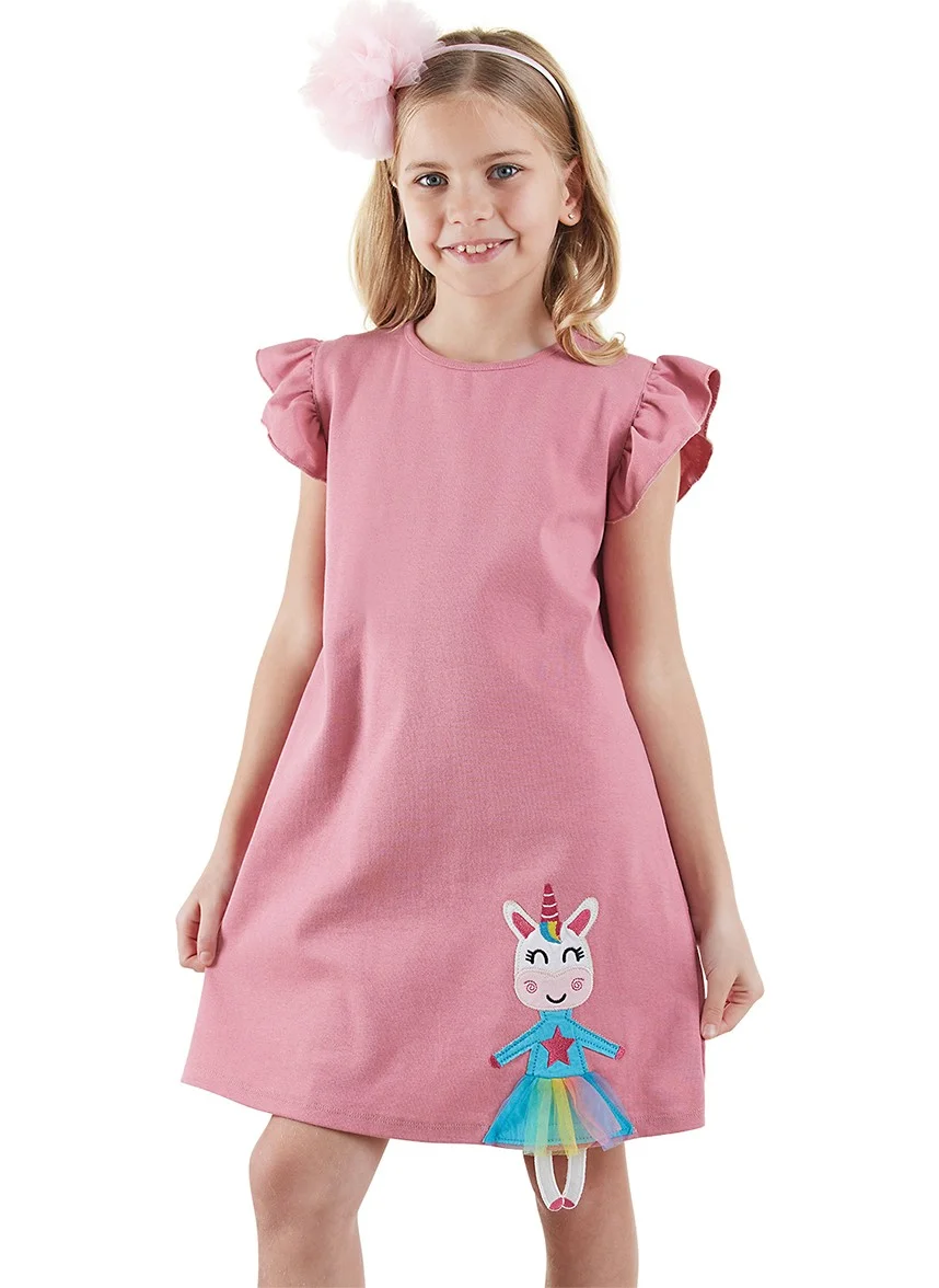 دينوكيدس Lilycorn Girl Pink Summer Dress
