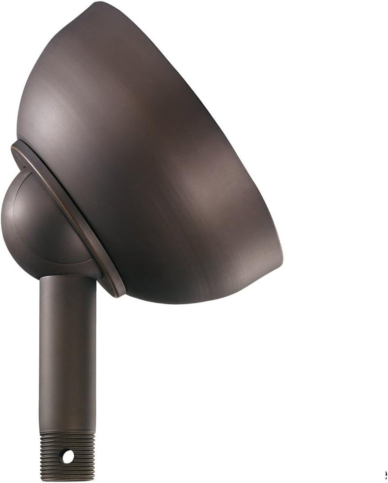 337005WSP Ceiling Fan Sloped Ceiling Adapter, Weathered Steel Powder Coat Finish