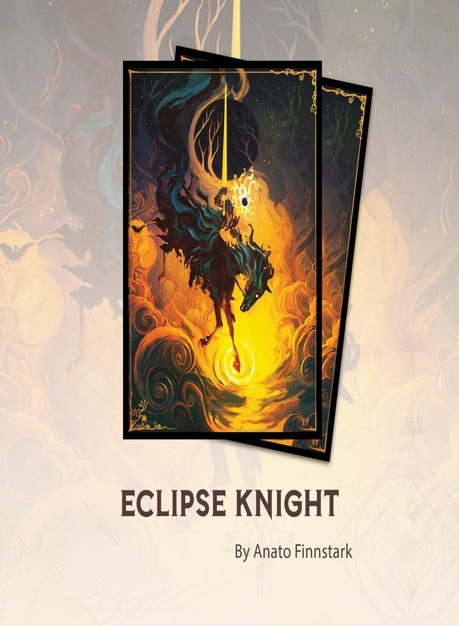Paramint Eclipse Knight MTG Card Sleeves (Smooth) - 104 Count Standard Size TCG Sleeves - Compatible with Magic The Gathering - Double Sleeving - Original Art Design, Premium Protection - Image 2