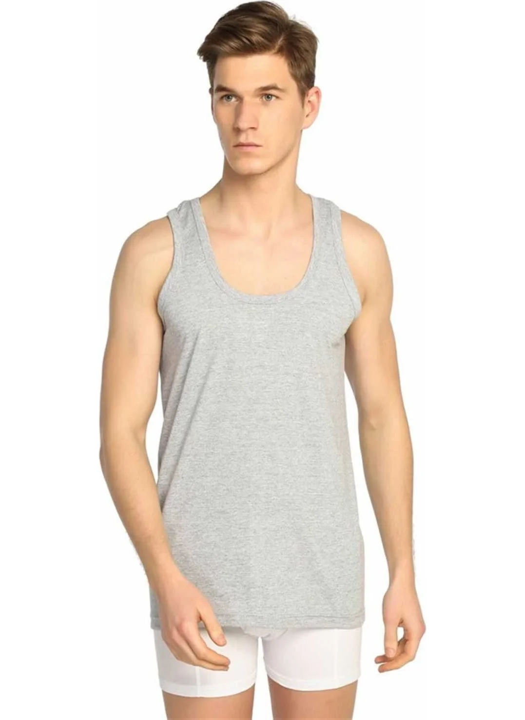 Tutku Men's Ribbed Undershirt 3 Pack