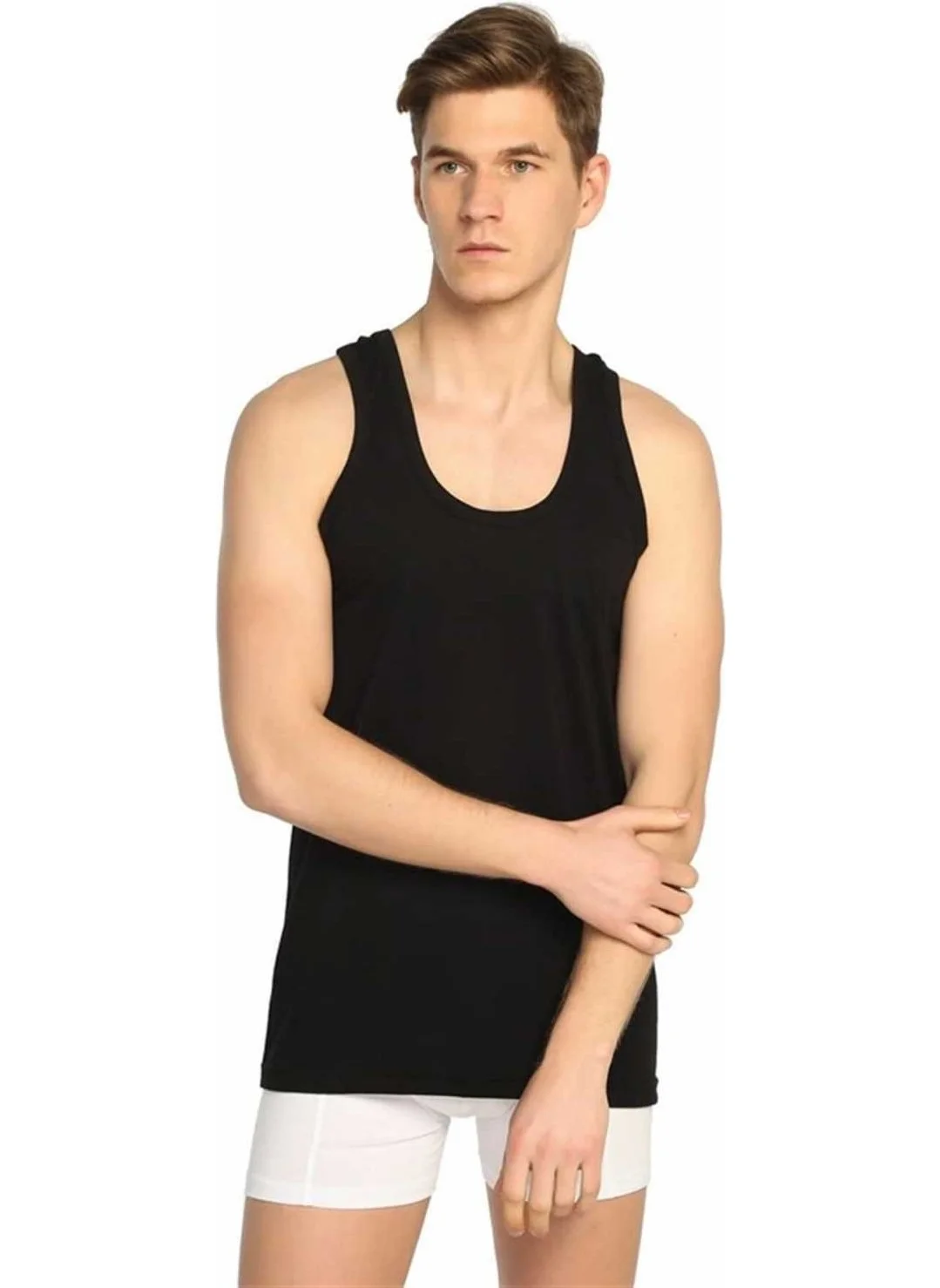 Tutku Men's Ribbed Undershirt 3 Pack
