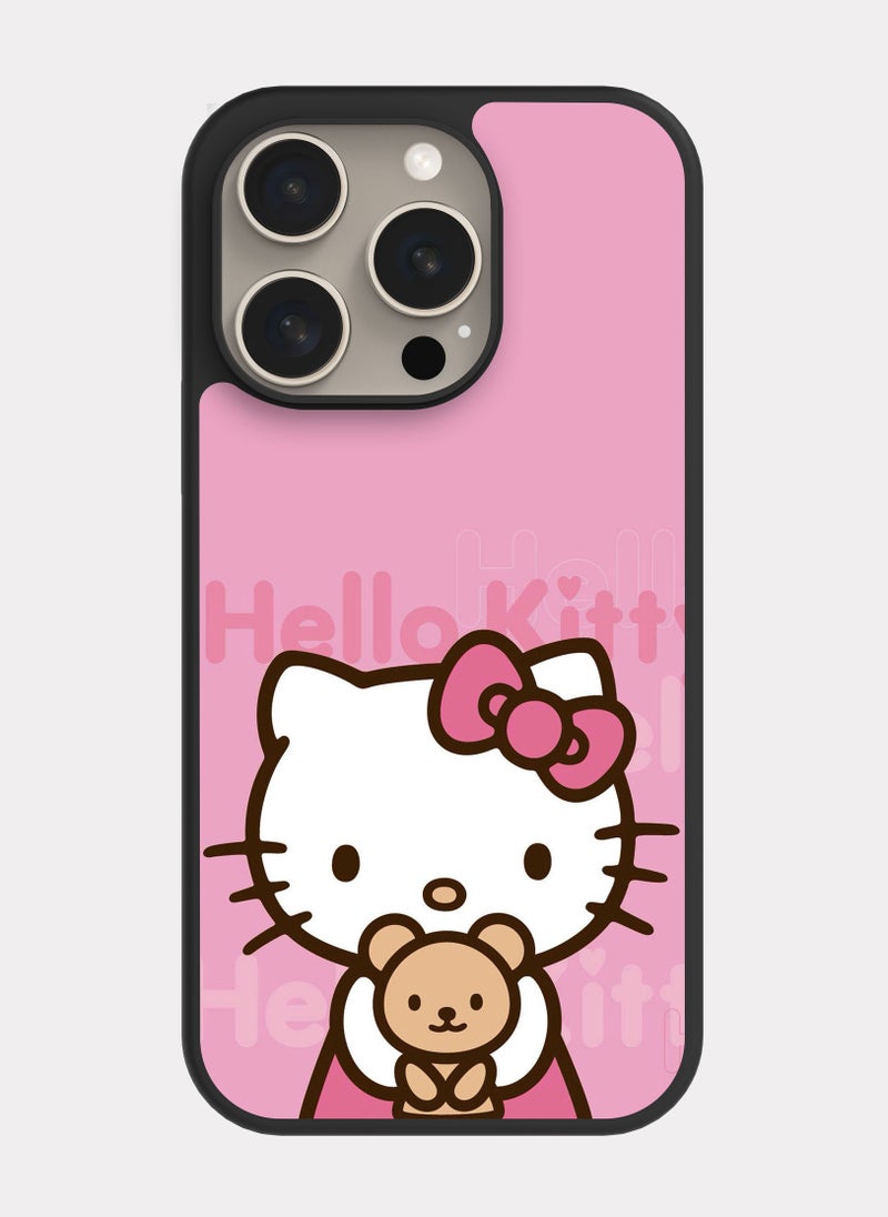 بكسلات كفر ايفون 15 برو هلو كيتي لطيف - Image 1