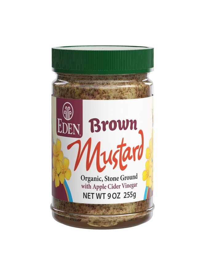 Eden Organic Brown Mustard 9 oz - Image 1