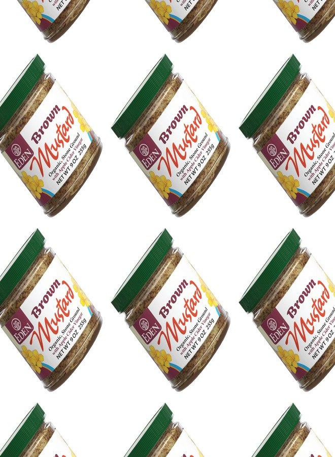 Eden Organic Brown Mustard 9 oz - Image 2