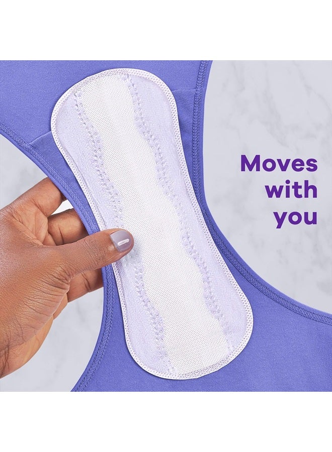 Anti-Bunch Xtra Protection, Panty Liners for Women, Extra Long Length, Unscented, 92 Count (Pack of 4) (368 Count) (Packaging May Vary)