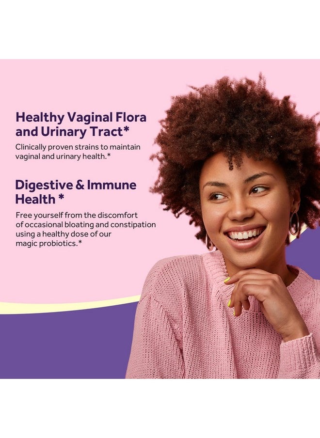 Doctor's Recipes OmniRecipes Probiotic for Women, 60 Caps 50 Billion CFU 16 Strains, with Organic Prebiotics Cranberry for Digestive Immune Vaginal & Urinary Health, Shelf Stable, Delayed Release, No Soy Gluten Dairy  - Image 4