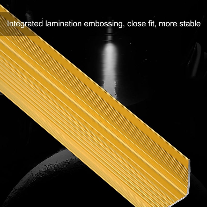 2Pcs Aluminum Alloy Corner Protection Strip, 89 Degree Angle Trim Wall Protector, Living Room Background Wall Decorative Strip, Suitable For Tiles/Glass/Wooden Wall/Wallpapers.Silver-2.5x300cm/1x118i - Image 5