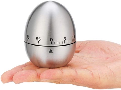 CYOFQD Egg Shape Timer Wind up Timer Kitchen Timer Cooking Timer Reminder Timer Mechanical Reminder Cute Timer Mechanical Rotating Alarm with 60 Minutes for Cooking