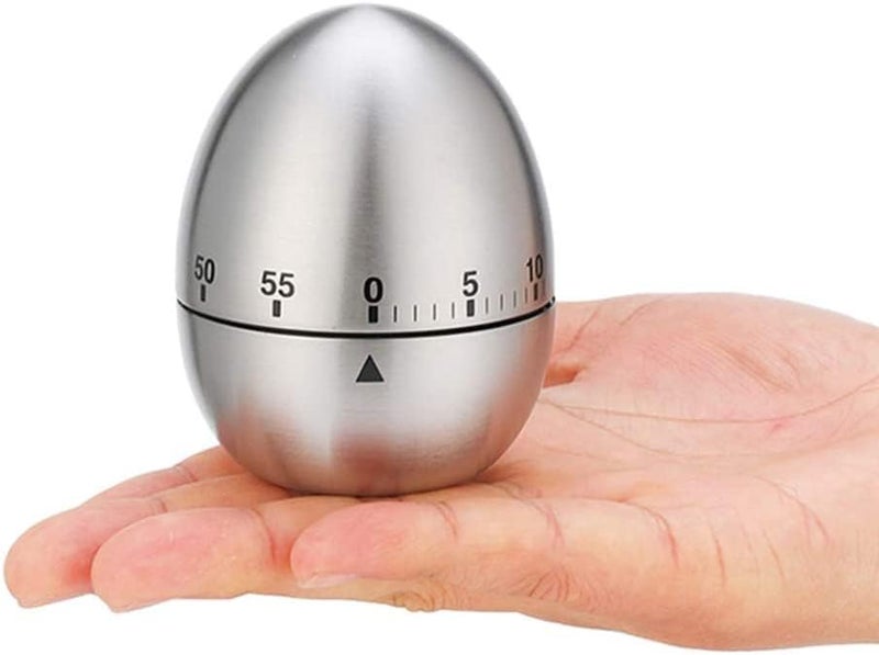 CYOFQD Egg Shape Timer Wind up Timer Kitchen Timer Cooking Timer Reminder Timer Mechanical Reminder Cute Timer Mechanical Rotating Alarm with 60 Minutes for Cooking