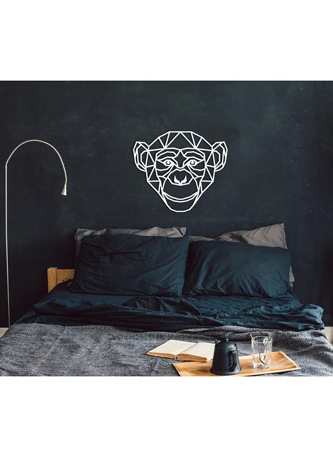 Generic - Geometric Monkey Head Wall Decor - Image 1