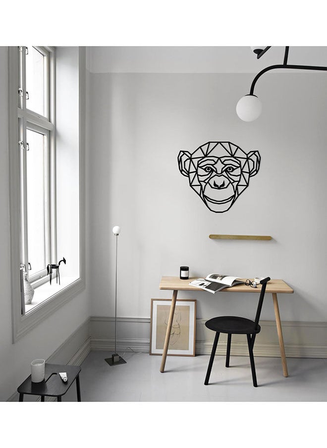 Generic - Geometric Monkey Head Wall Decor - Image 1