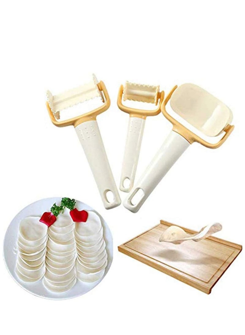 Bread Dough Cutter Rolling Cutters Cookies Biscuits Mold Dumpling Ravioli Skin Maker Circle Square Stamp Pasta Press Tool Accessory for Kitchen Bakery  - Image 3