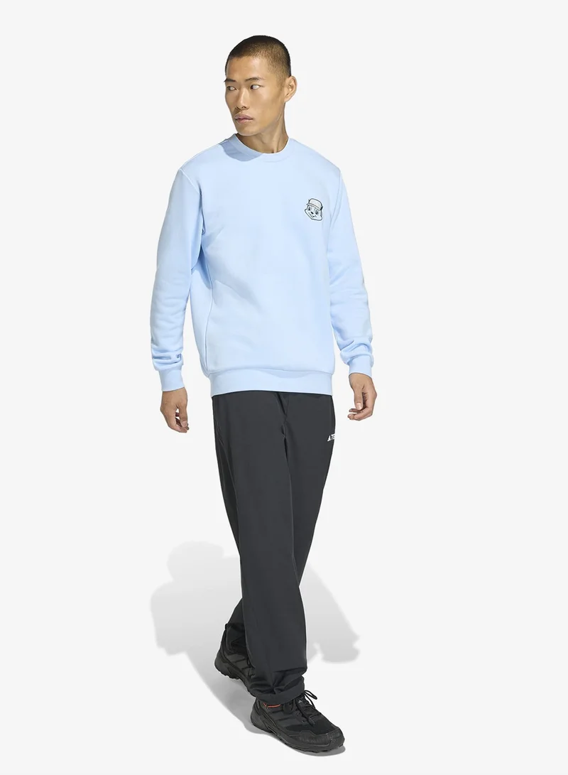 Adidas  Terrex Trail Rules Graphic Sweatshirt for Men | Best Price UAE