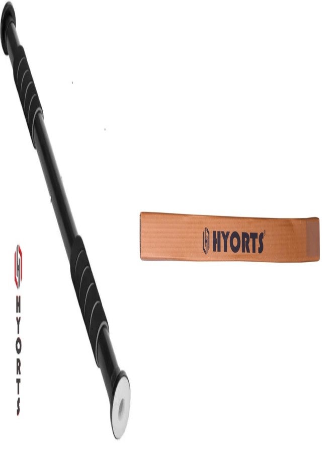 Hyorts Pull Up Bar for Doorway, Chin up Bar No Screw Installation Upper Body Workout Bar for Home Gym Exercise Fitness - Image 3