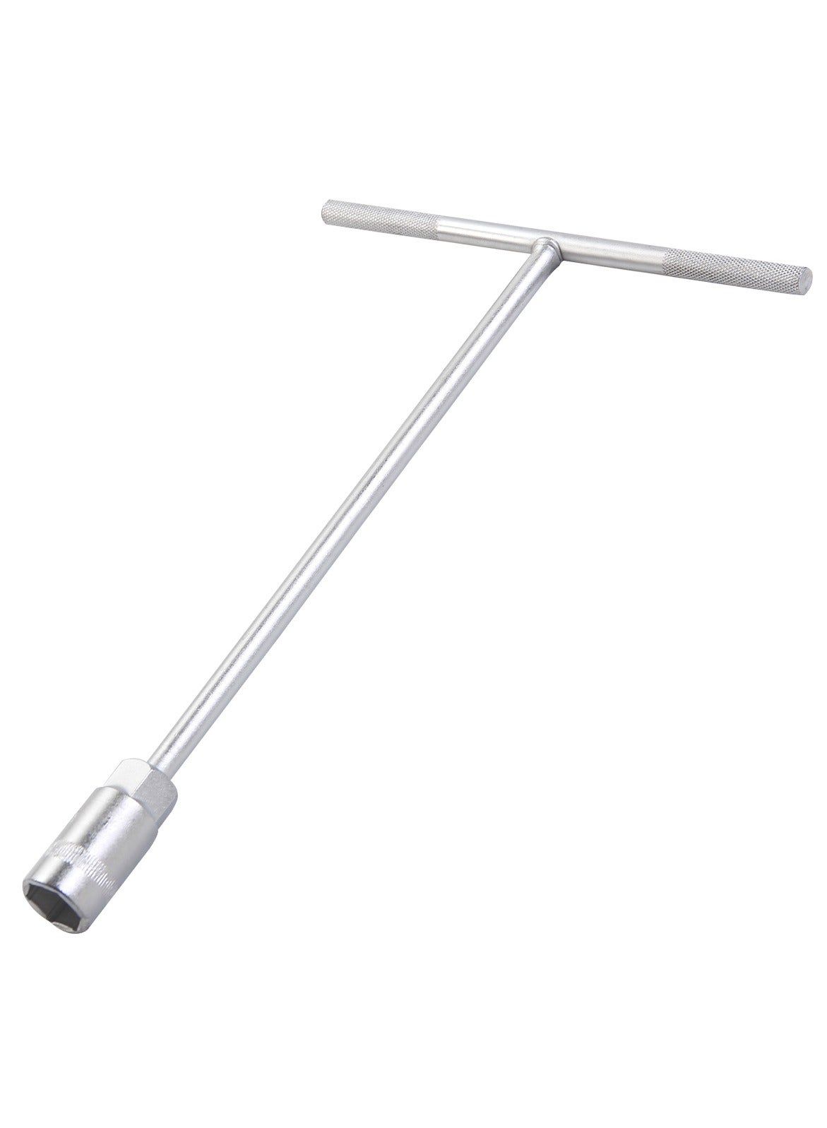 T-Handle Wrench, High Quality Tool Steel, Zinc Plated, Key Wrench, Nut Driver, Wrench Tool Socket with Long Reach, for Vehicle, Car and Motorcycle, Ideal for Bits and Sockets.