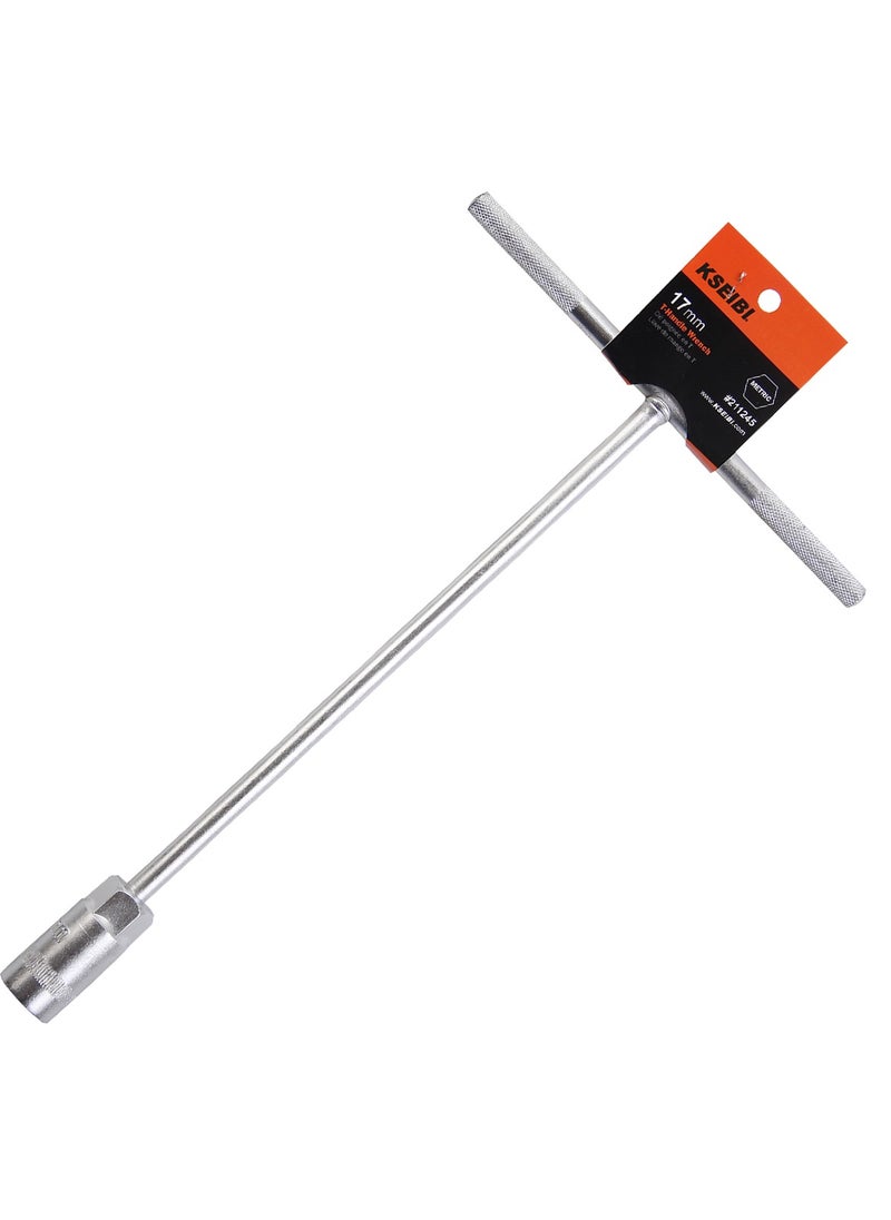 KSEIBI T-Handle Wrench, High Quality Tool Steel, Zinc Plated, Key Wrench, Nut Driver, Wrench Tool Socket with Long Reach, for Vehicle, Car and Motorcycle, Ideal for Bits and Sockets.  - Image 4